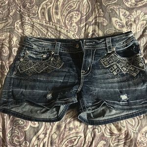 Size 34 Miss Me jean shorts
